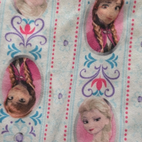 Disney Frozen Nightgown - White with Pink and Blue - Picture 6 of 8